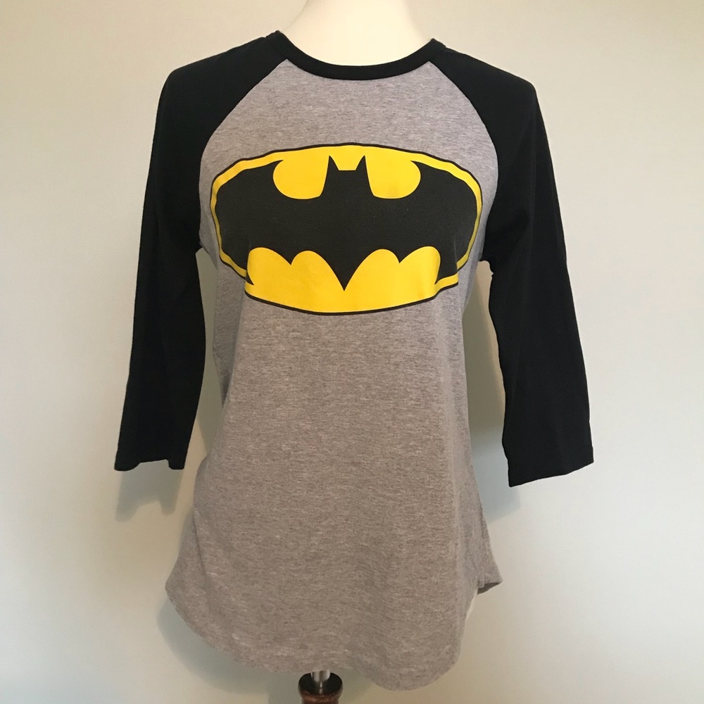 Batman baseball tee